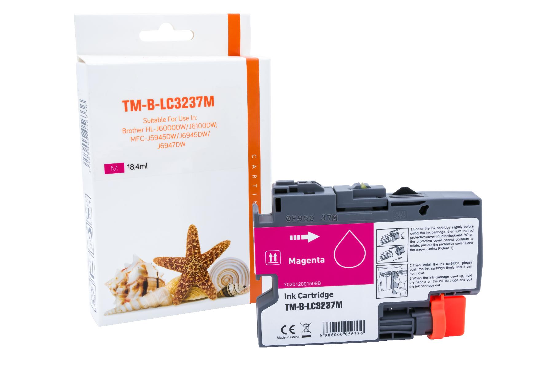 Alternativ Tinte Magenta für B / LC3237M / 1.500 Seiten