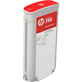 F9K00A // 745 / original HP Tintenpatrone rot / F9K00A / 130.00 ml