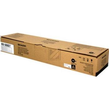 MX560GT / schwarz / original SHARP Toner schwarz / MX560GT / 40000 S.