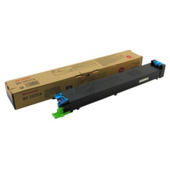 MX31GTCA / original SHARP Toner cyan / MX31GTCA / 15000 S.