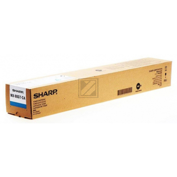 MX61GTCA / cyan / original SHARP Toner cyan / MX61GTCA / 24000 S.