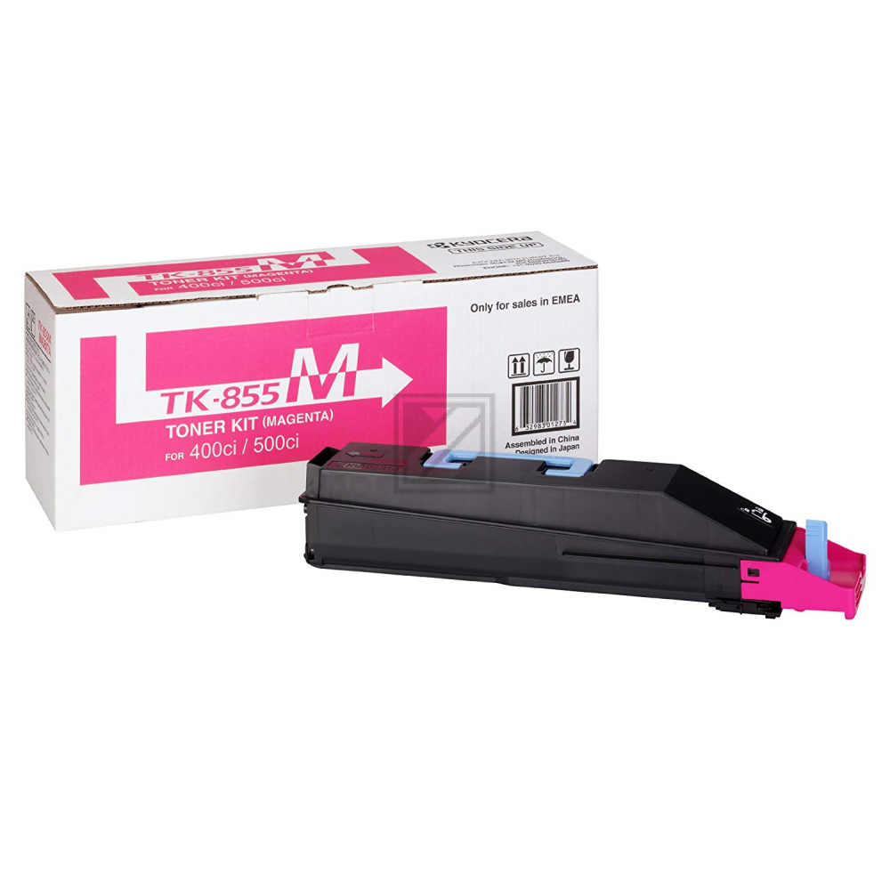 1T02H7BEU0 // TK855M / magenta / original KYOCERA Toner magenta / 1T02H7BEU0 / 18000 S.
