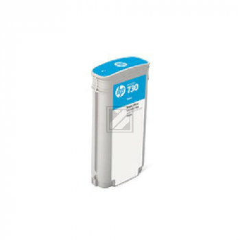 P2V62A // 730 / cyan / original HP Tintenpatrone cyan / P2V62A / 130.00 ml