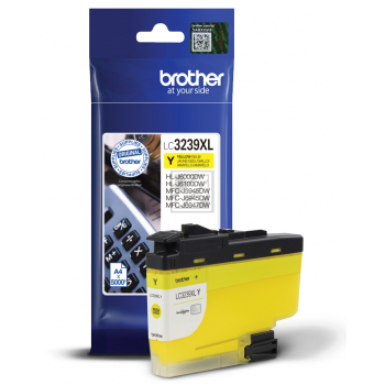 LC3239XLY / original BROTHER Tintenpatrone gelb / LC3239XLY / 5000 S.