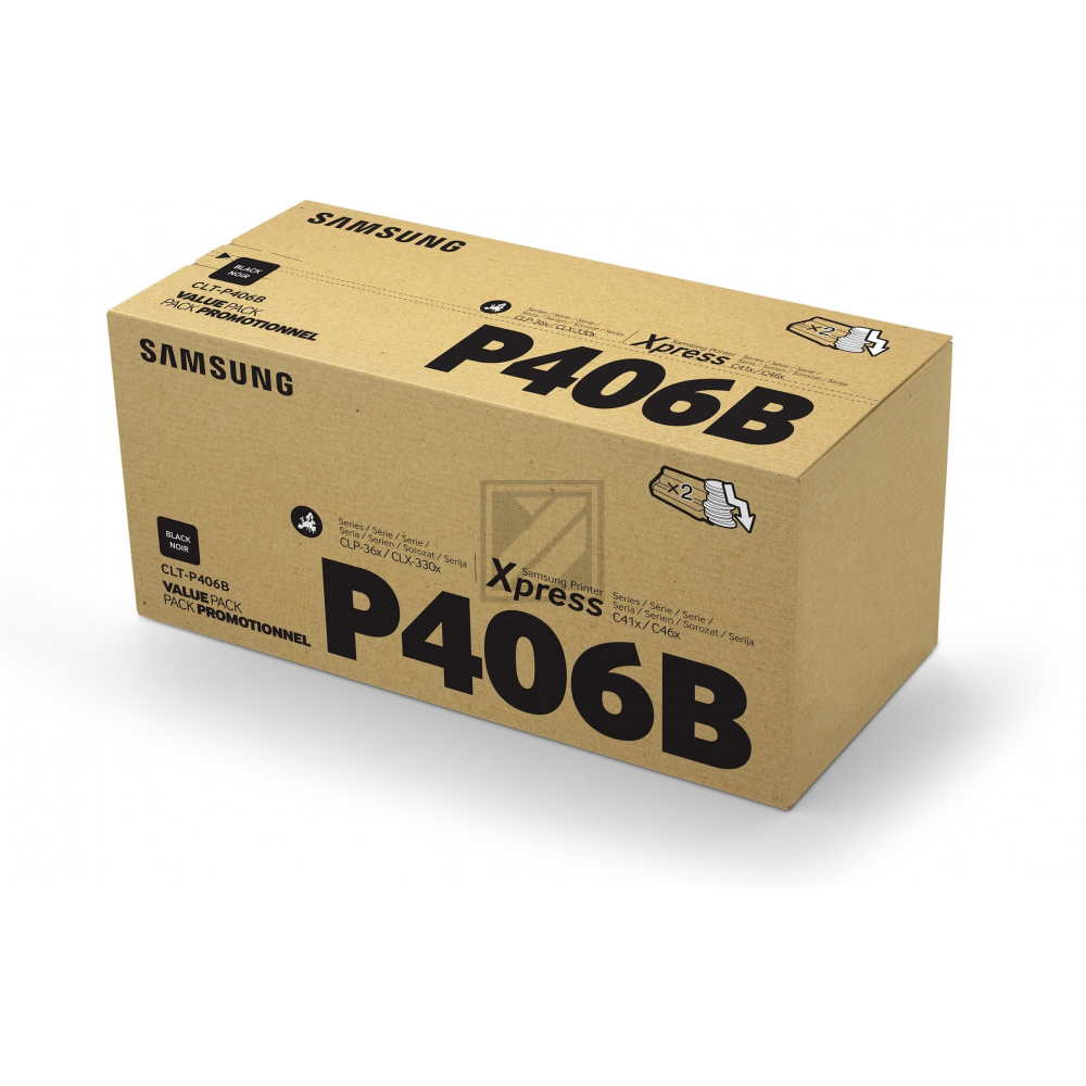 SU374A // CLTP406B / schwarz / original SAMSUNG Toner schwarz / SU374A / 1500 S.