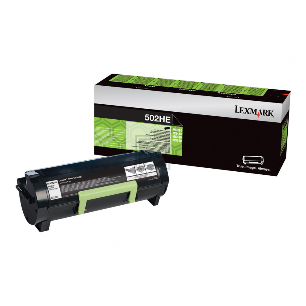50F2H0E // 502H / original LEXMARK Toner schwarz / 50F2H0E / 5000 S.