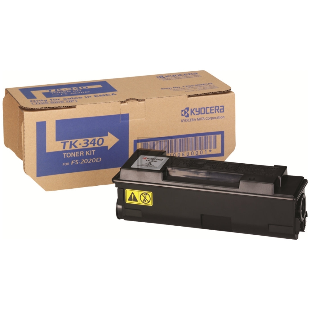1T02J00EU0 // TK340 / schwarz / original KYOCERA Toner schwarz / 1T02J00EU0 / 12000 S.