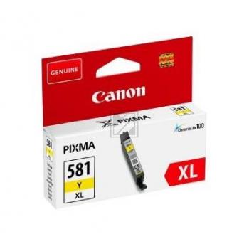 2051C001 // CLI581YXL / gelb / original CANON Tintenpatrone gelb / 2051C001 / 515 S. / 8.30 ml