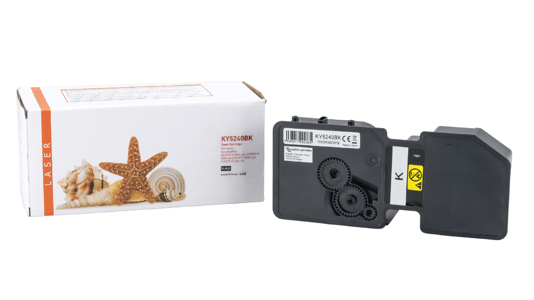 Alternativ Toner Black für Kyocera / TK5240BK / 4.000 Seiten