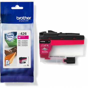 LC426M / magenta / original BROTHER Tintenpatrone magenta / LC426M / 1500 S.