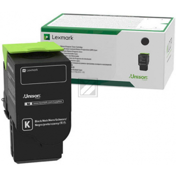 78C0U10 / schwarz / original LEXMARK Toner schwarz / 78C0U10 / 10500 S.