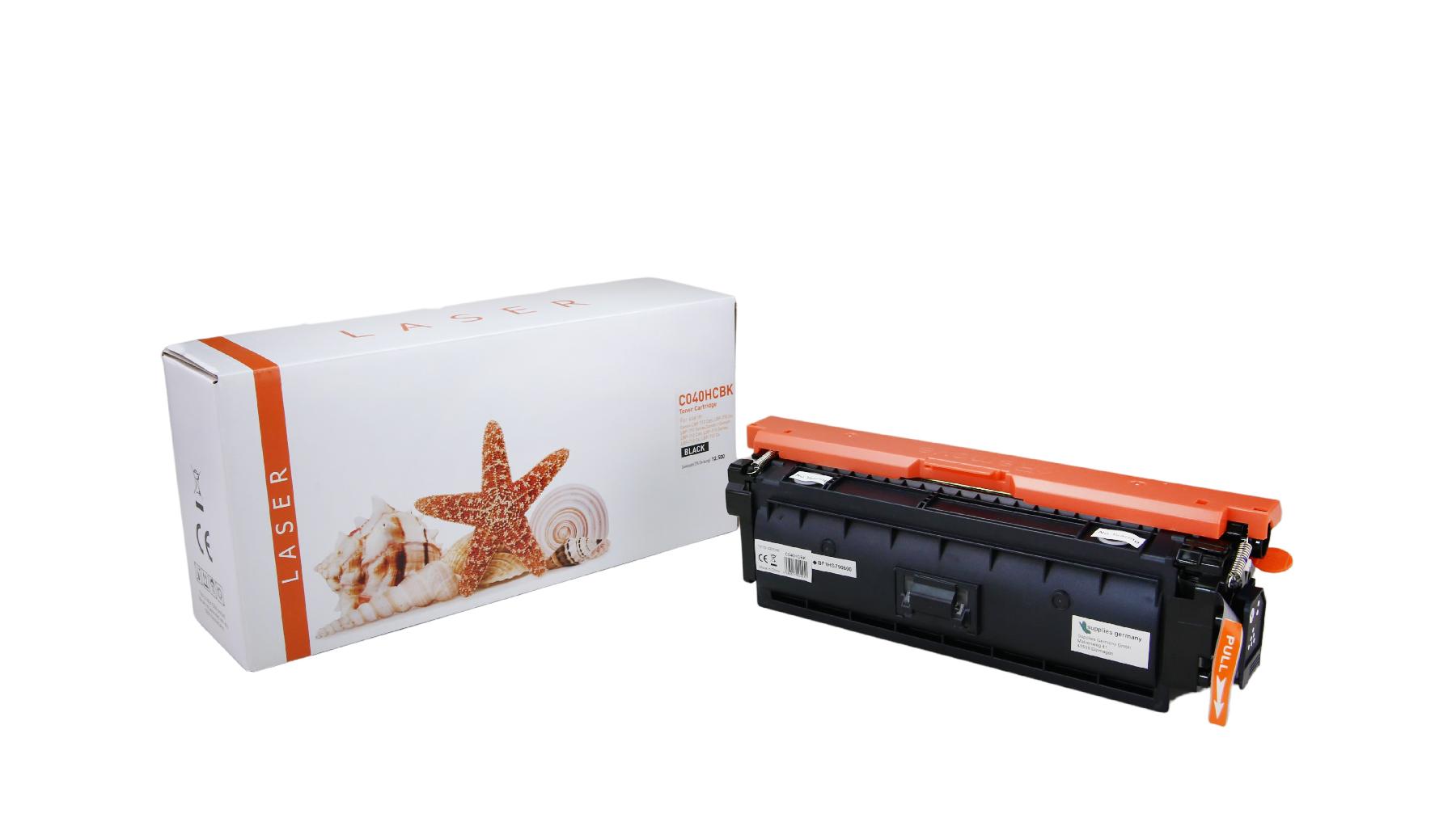 Alternativ Toner Black für Canon /  0461C001 / 12.500 Seiten