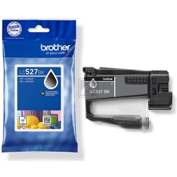 LC527BK / schwarz / original Brother Tintenpatrone / LC527BK / 1200 S.