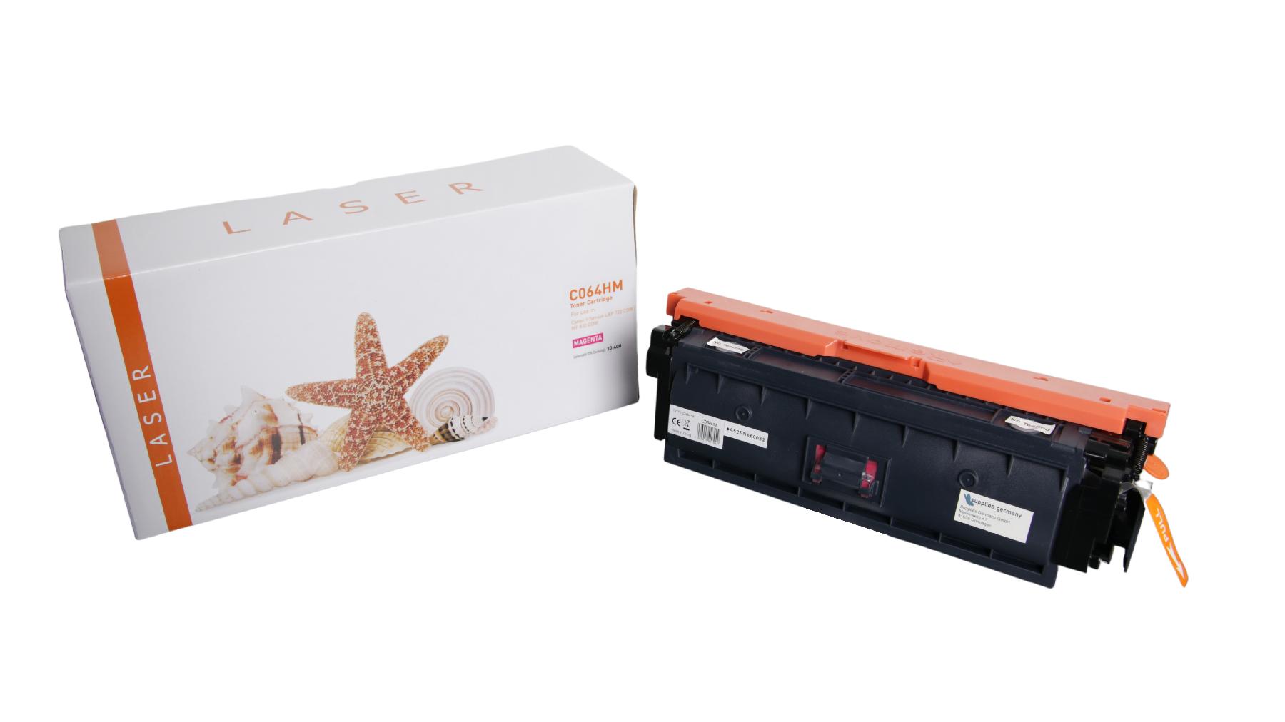 Alternativ Toner Magenta für Canon / 4934C001 / 10.400 Seiten