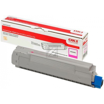 46443102 / magenta / original OKI Toner magenta / 46443102 / 10000 S.