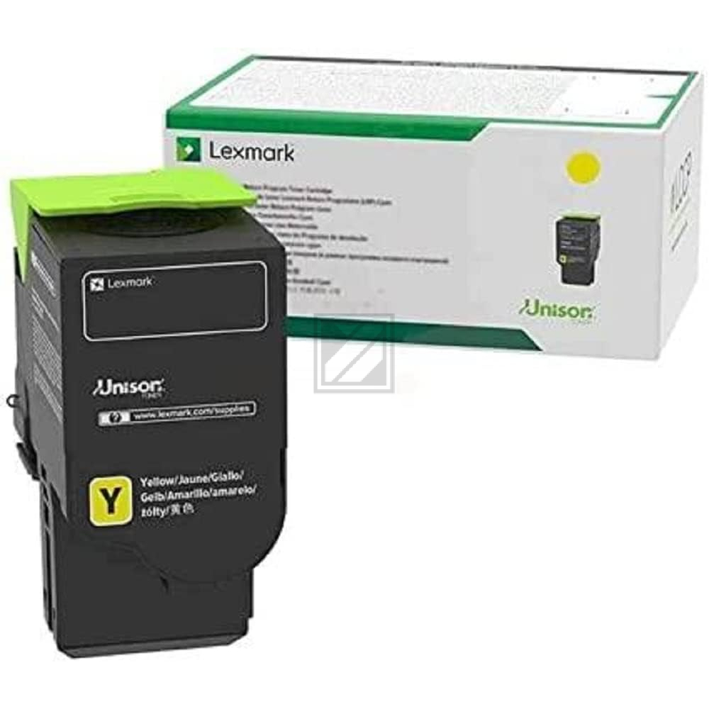 78C0U40 / gelb / original LEXMARK Toner gelb / 78C0U40 / 7000 S.