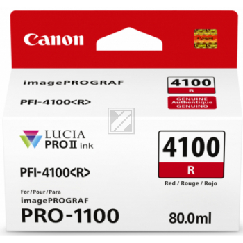 6785C001 // PFI4100R / original Canon Tintenpatron / 6785C001 / 80.00 ml