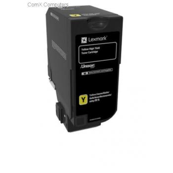 74C0H40 / gelb / original LEXMARK Toner gelb / 74C0H40 / 12000 S.