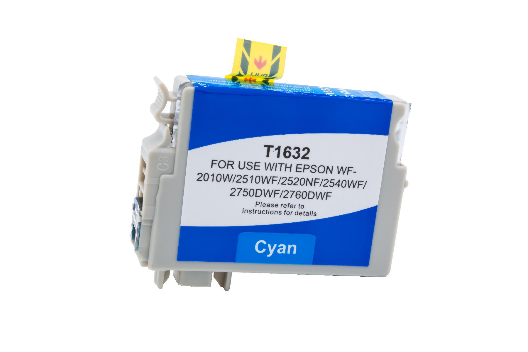 Alternativ Tinte Cyan für Epson / C13T16324010 / 6,5ml