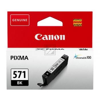 0385C001 // CLI571BK / schwarz / original CANON Tintenpatrone schwarz / 0385C001 / 1105 S. / 6.50 ml