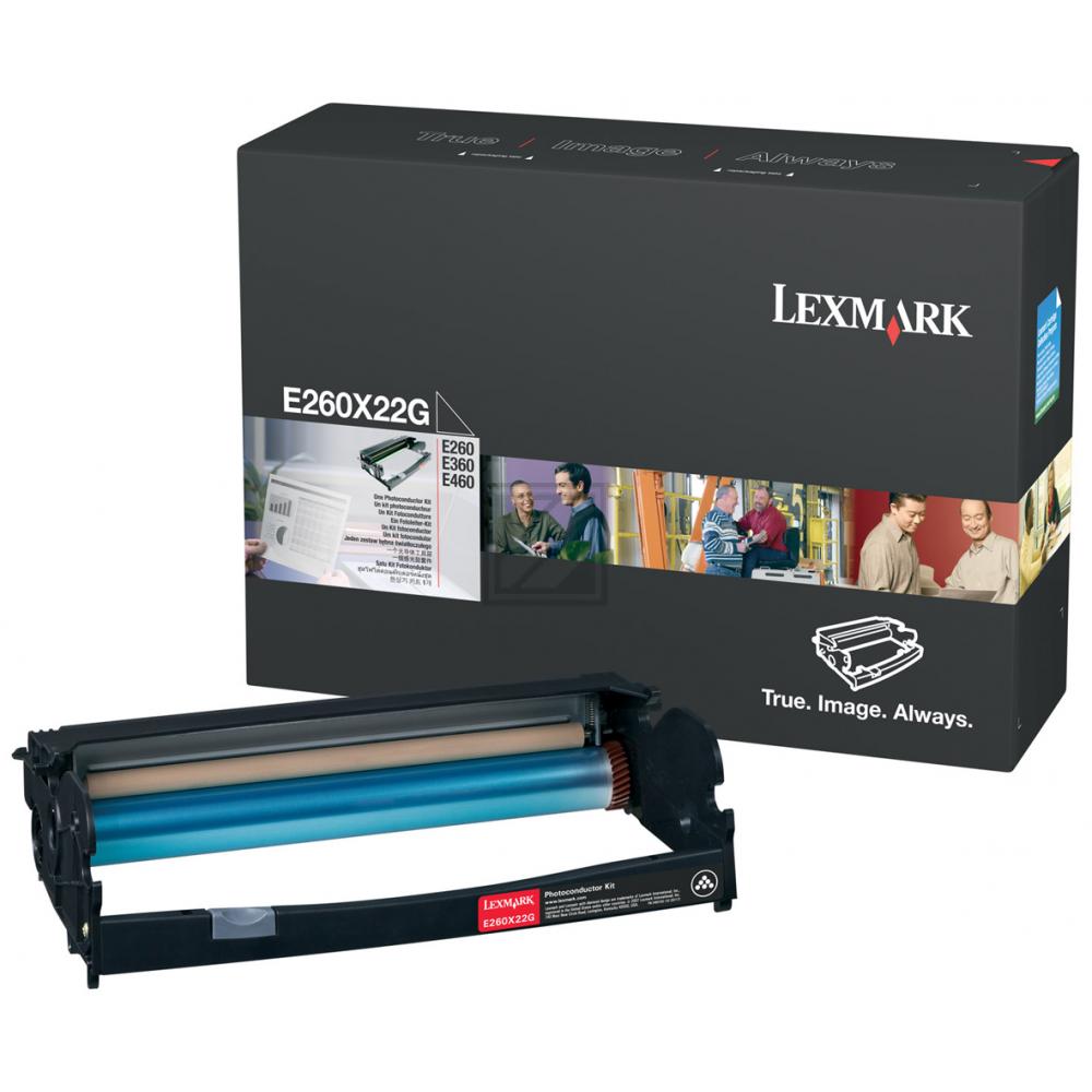 E260X22G / original LEXMARK Drum Kit / E260X22G / 30000 S.