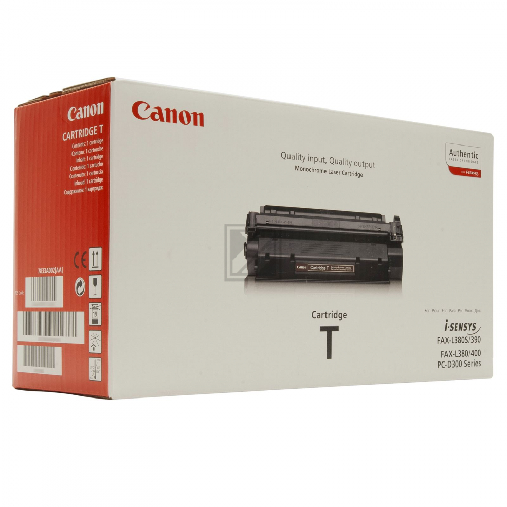 7833A002 // CARTRIDGET / schwarz / original CANON Toner schwarz / 7833A002 / 3500 S.