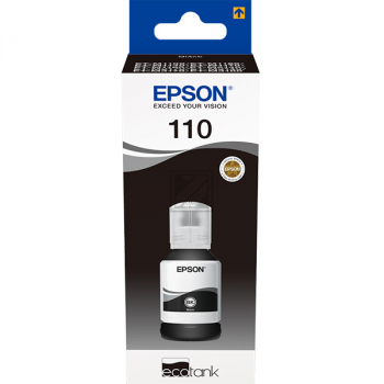 T03P14A // 110 / schwarz / original EPSON Tintenflasche schwarz / T03P14A / 6000 S. / 120.00 ml