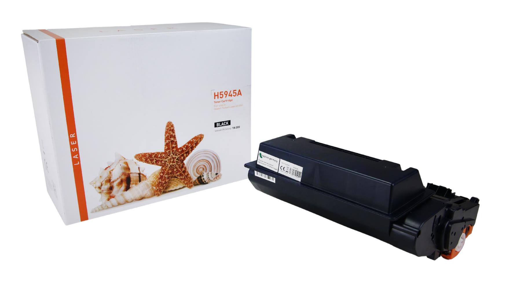 Alternativ Toner Black für HP / Q5945A / 18.000 Seiten