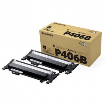 SU374A // CLTP406B / schwarz / original SAMSUNG Toner schwarz / SU374A / 1500 S.