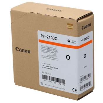 5272C001 // PFI2100O / original CANON Tinte Sonstige / 5272C001 / 160.00 ml