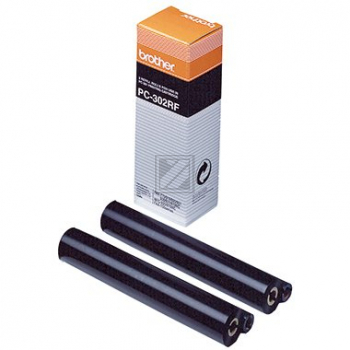 PC302RF / schwarz / original BROTHER ThermoTransferRolle / PC302RF / 230 S.