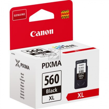 3712C001 // PG560XL / schwarz / original CANON Druckkopfpatrone schwarz / 3712C001 / 400 S. / 14.30 ml