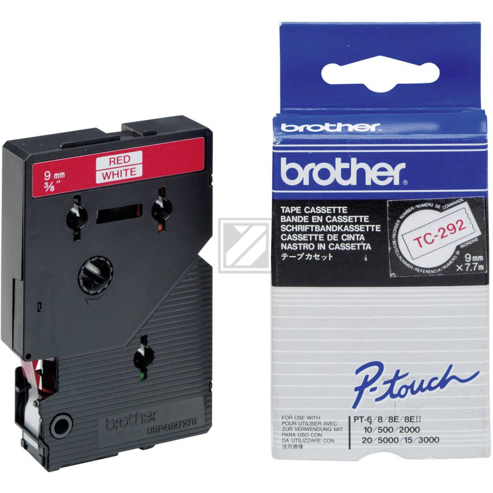 TC292 / original BROTHER PTouch Farbband / TC292