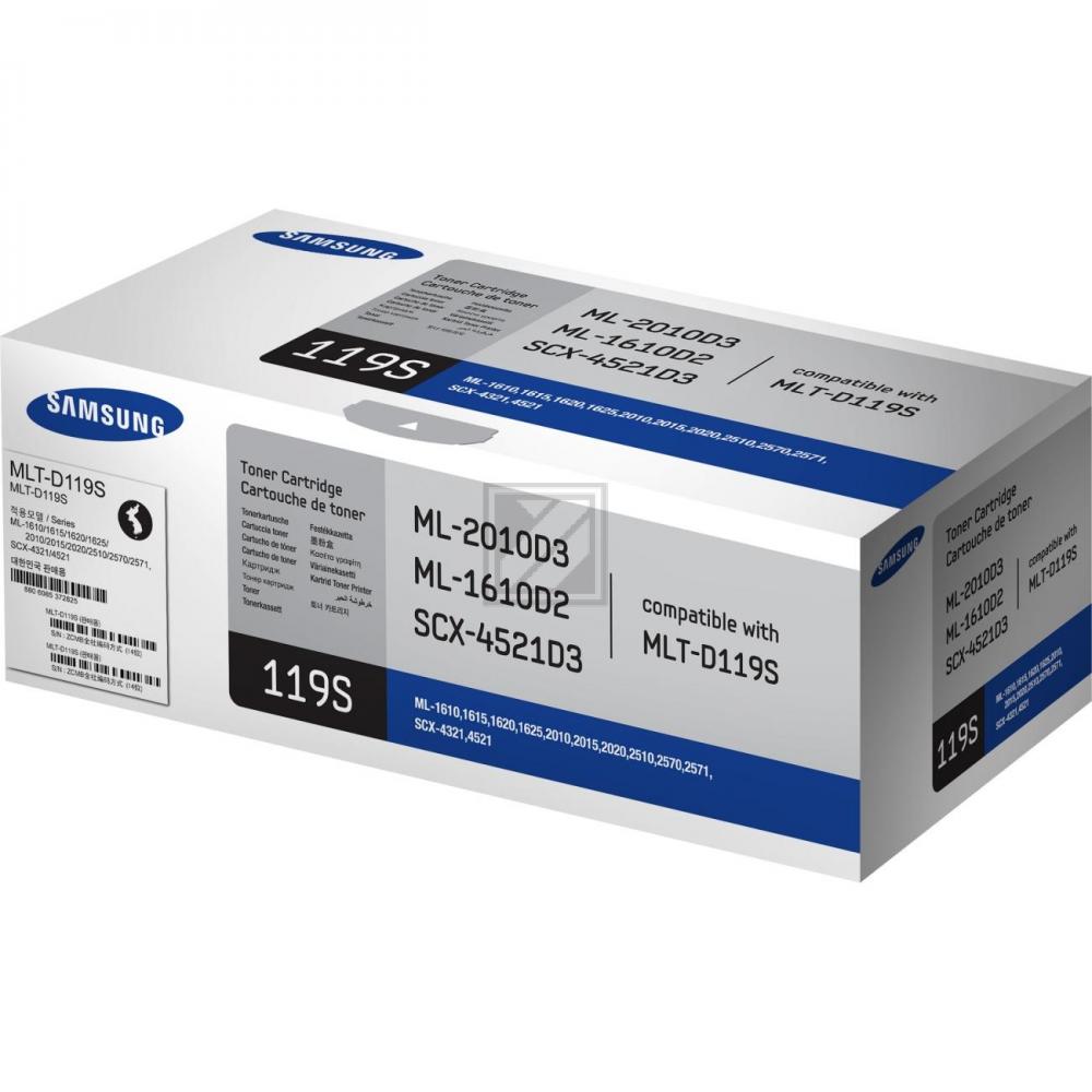 SU863A // MLTD119S / original SAMSUNG Toner schwarz / SU863A / 2000 S.
