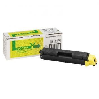 1T02KTANL0 // TK580Y / gelb / original KYOCERA Toner gelb / 1T02KTANL0 / 2800 S.