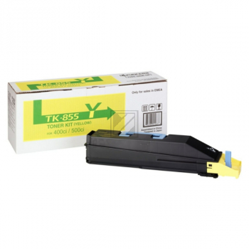 1T02H7AEU0 // TK855Y / gelb / original KYOCERA Toner gelb / 1T02H7AEU0 / 18000 S.