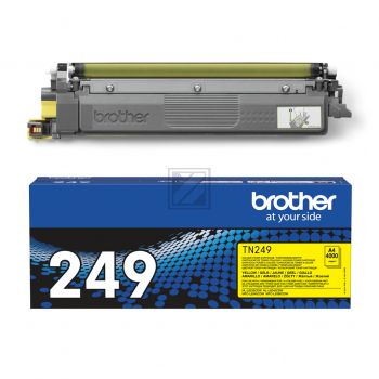 TN249Y / gelb / original BROTHER Toner gelb / TN249Y / 4000 S.
