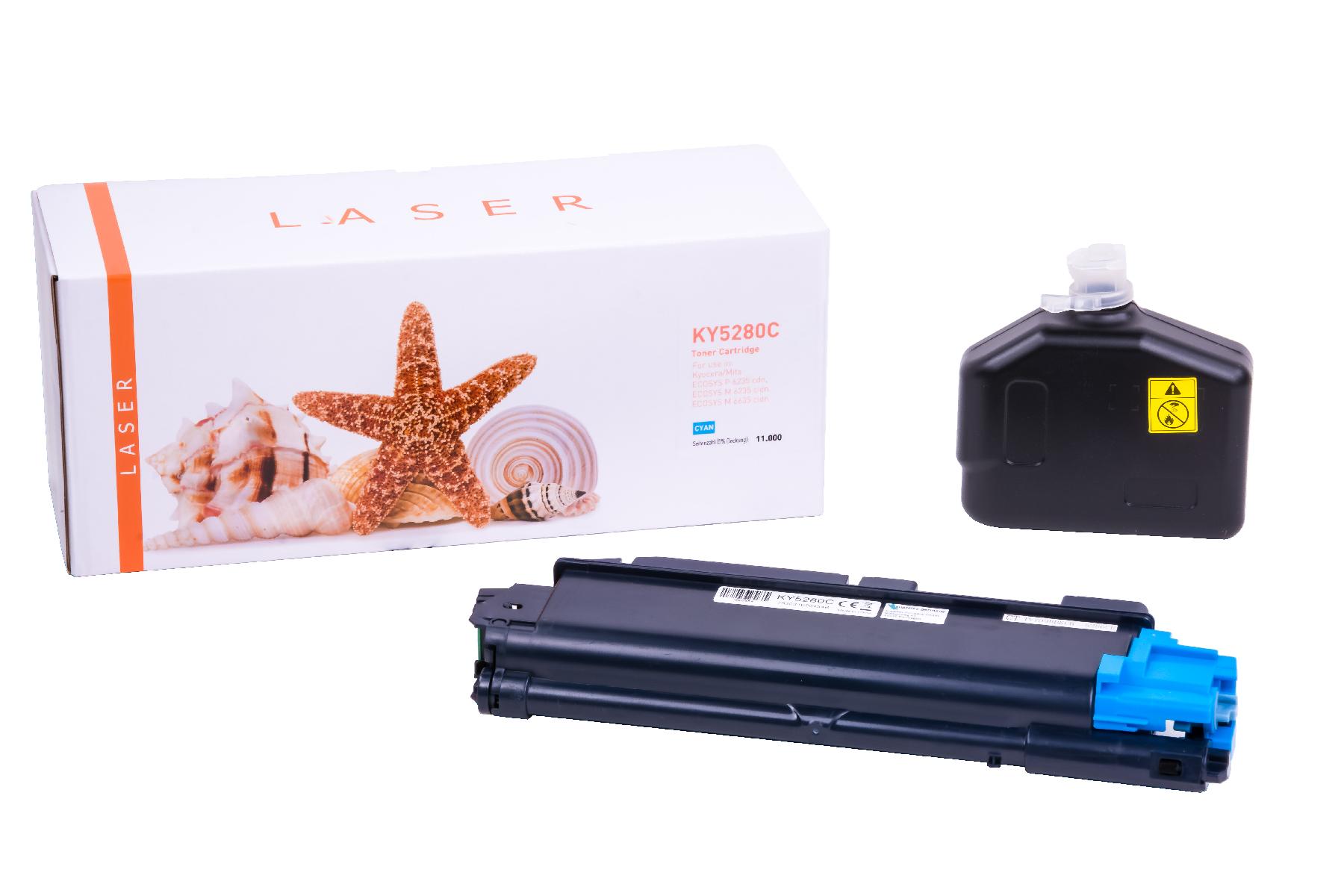Alternativ Toner Cyan für Kyocera / TK5280C / 11.000 Seiten