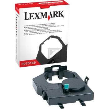 3070169 / schwarz / original LEXMARK Nylonband schwarz / 3070169 / 8000000 Char.