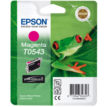 C13T05434010 // T0543 / magenta / original EPSON Tintenpatrone magenta / C13T05434010 / 400 S. / 13.00 ml