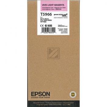 C13T596600 // T5966 / magenta / original EPSON Tintenpatrone magenta hell / C13T596600 / 350.00 ml