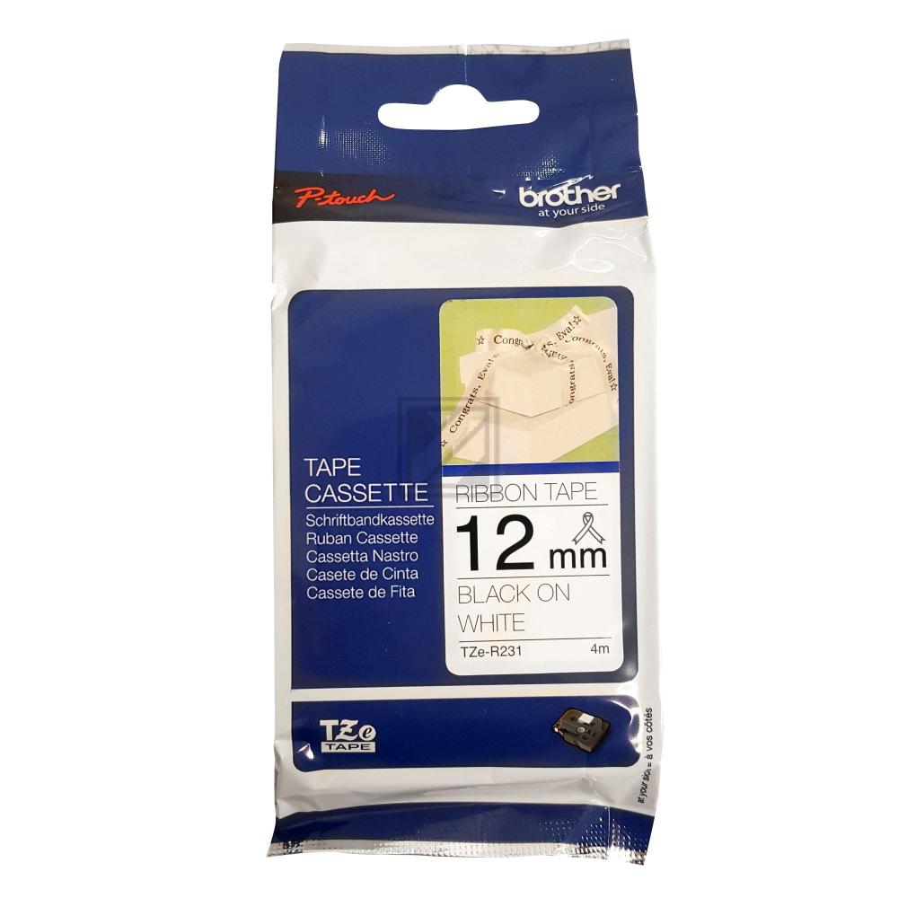 TZER231 / original BROTHER PTouch Farbband / TZER231