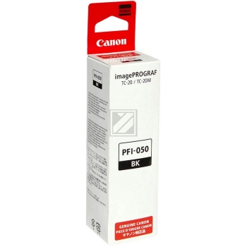 5698C001 // PFI050BK / schwarz / original CANON Tintenpatrone schwarz / 5698C001 / 70.00 ml