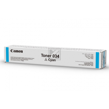 9453B001 // 034 / cyan / original CANON Toner cyan / 9453B001 / 7300 S.