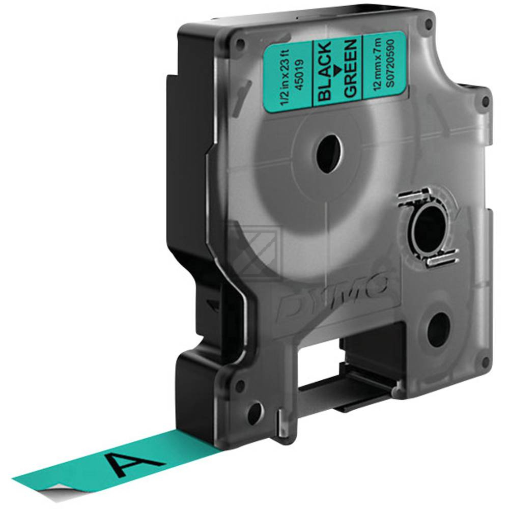 45019 // S0720590 / schwarz / original DYMO DirectLabelEtiketten / 45019