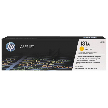 CF212A // 131A / gelb / original HP Toner gelb / CF212A / 1800 S.