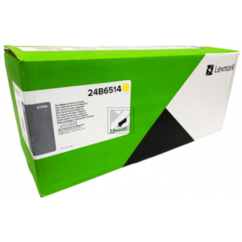 24B6514 / gelb / original LEXMARK Toner gelb / 24B6514 / 50000 S.