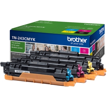 TN243CMYK / original BROTHER Toner MultiPack / TN243CMYK / 1000 S.