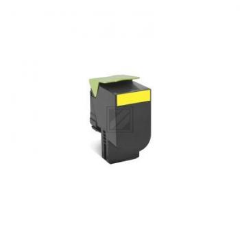 70C2XYE // 702XY / gelb / original LEXMARK Toner gelb / 70C2XYE / 4000 S.
