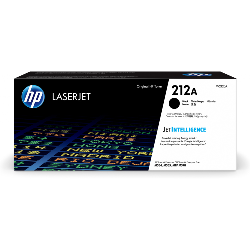 W2120A // 212A / schwarz / original HP Toner schwarz / W2120A / 5500 S.